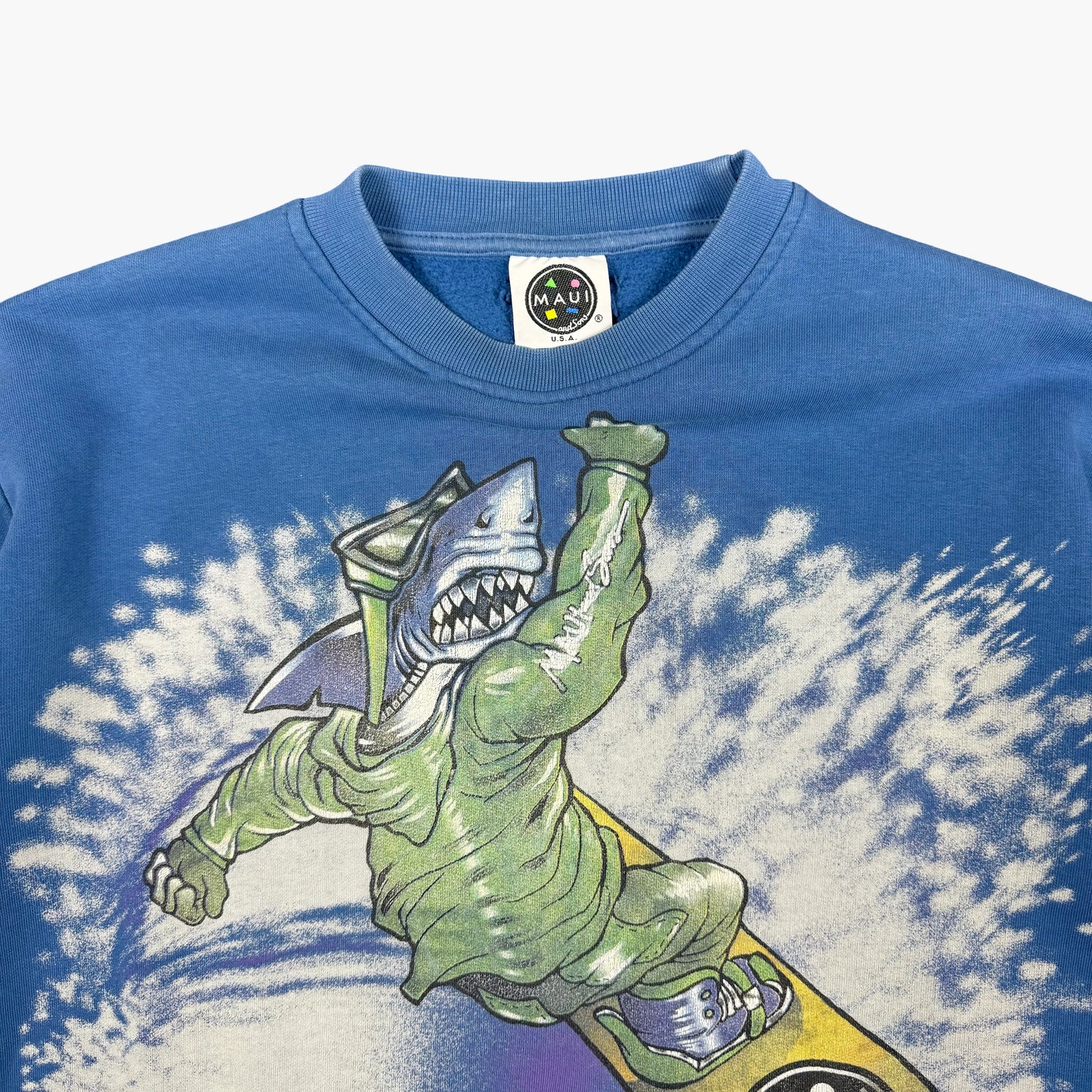 Vintage Maui Long Sleeve Graphic Sweatshirt | S