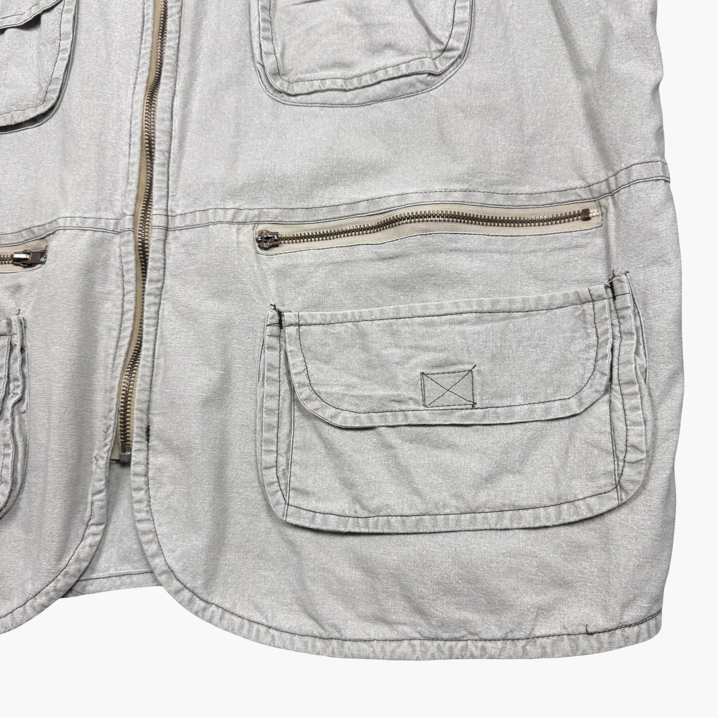 Vintage John Simpson Utility Vest | L