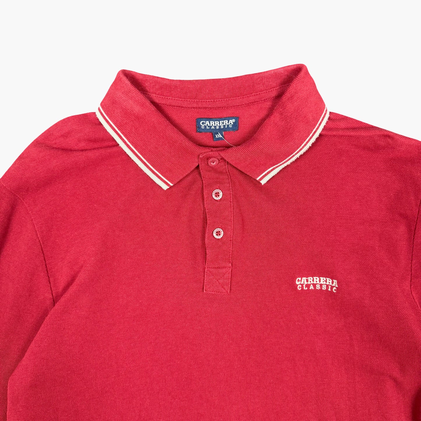 Vintage Carrera Long Sleeve Polo Shirt | S