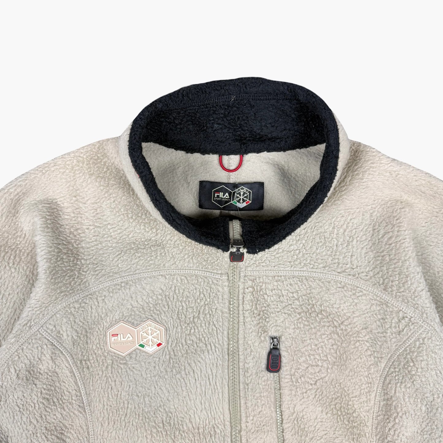 Vintage Fila Full-zip Fleece Jacket | M