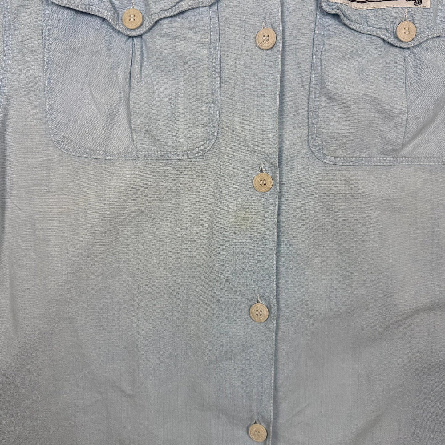 Vintage Krizia Jeans Short-sleeve Button-up Shirt | L