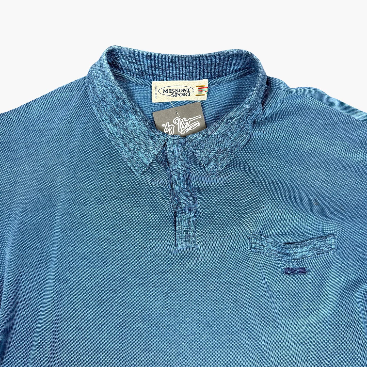 Vintage Missoni Sport Short-sleeve Polo Shirt | M