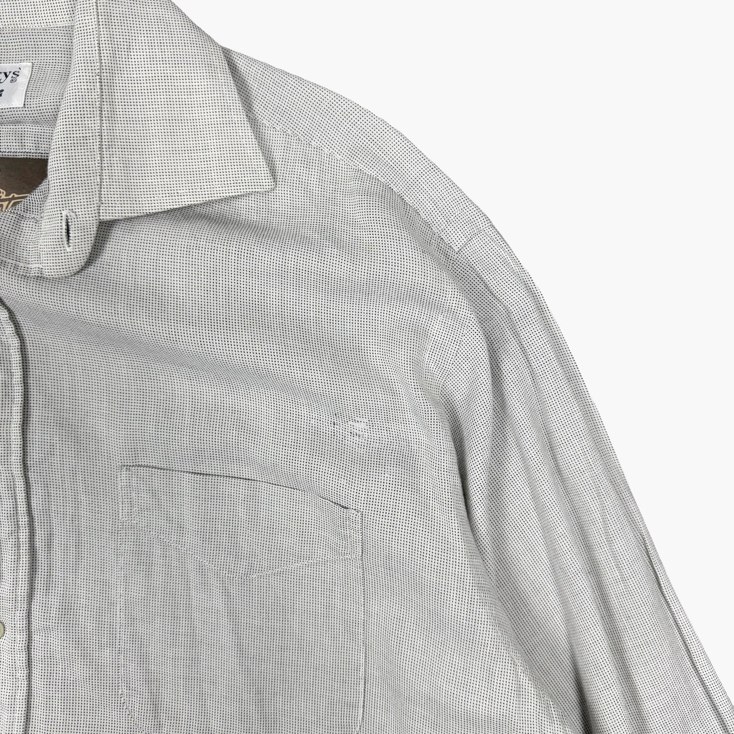Vintage Burberrys' Long-sleeve Button-up Shirt | M