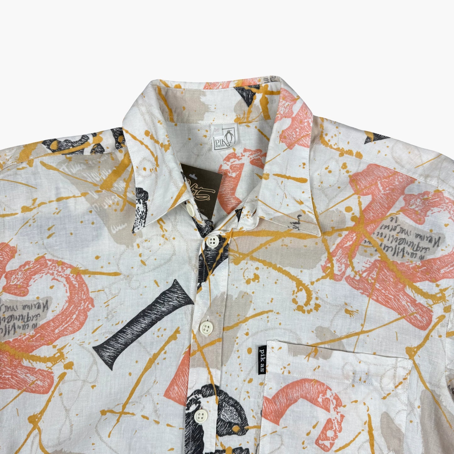 Vintage Short Sleeve Button-up Shirt | S