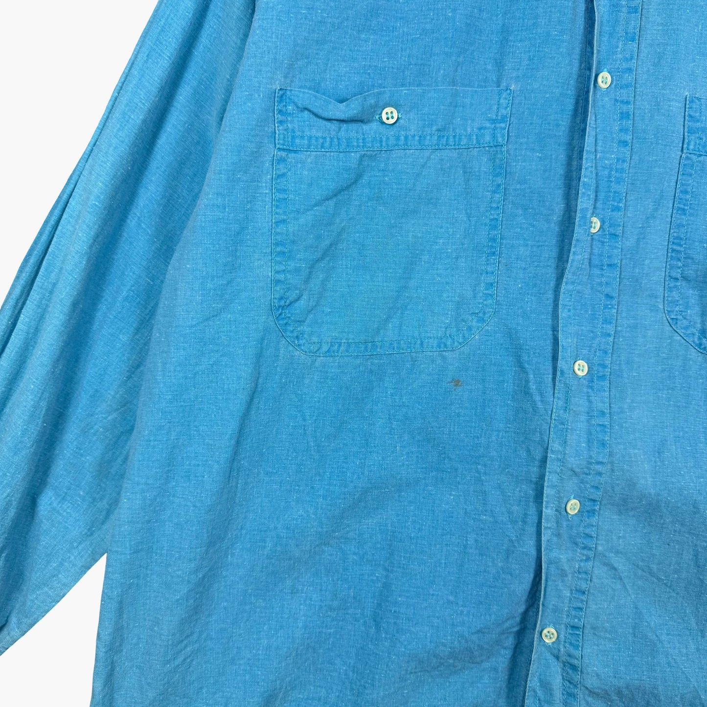 Vintage Long-sleeve Button-up Shirt | M