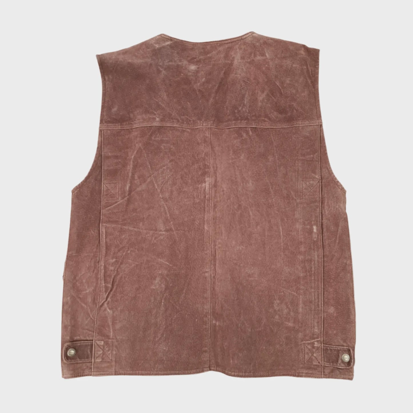 Vintage Univers Leather Vest | M/L