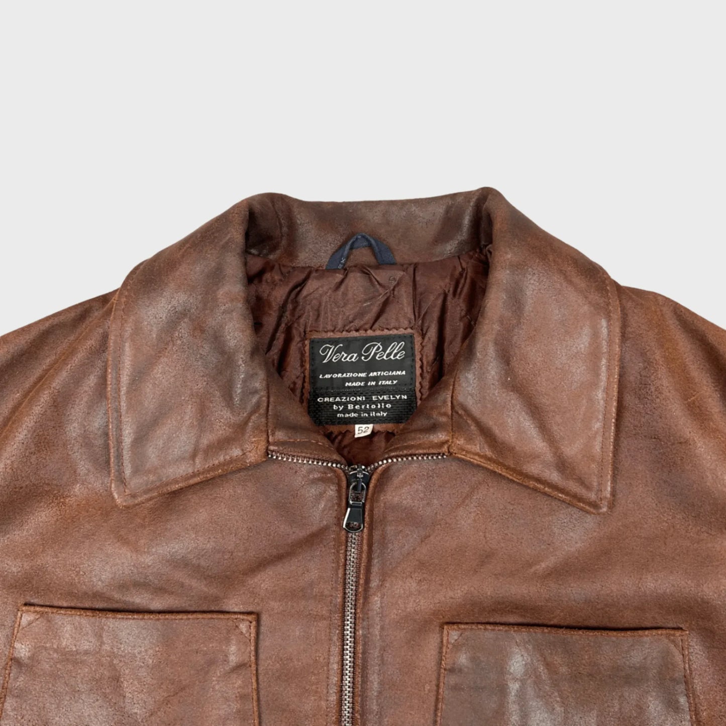 Vintage Vera Pelle Leather Jacket | M/L