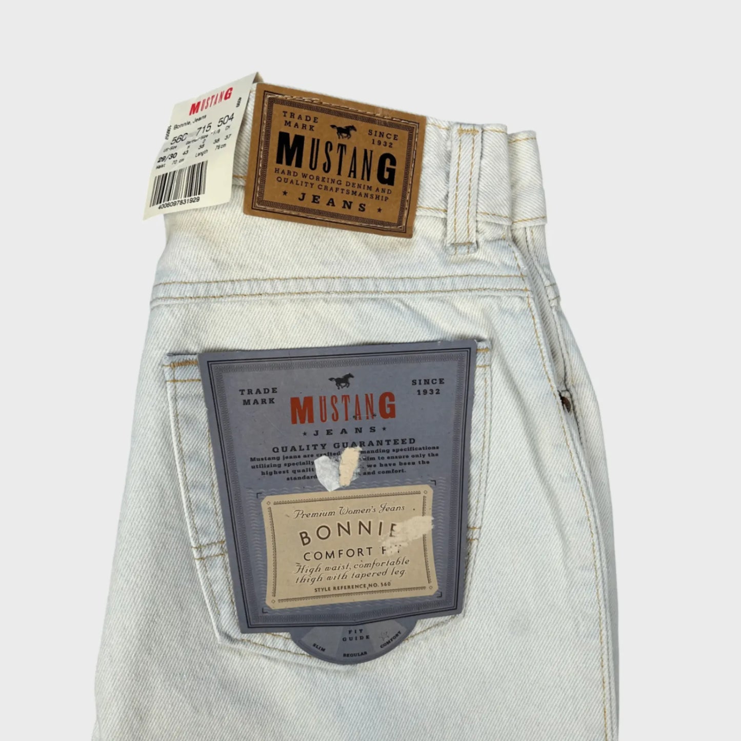 Vintage Mustang Deadstock Jeans | 35cm Waist