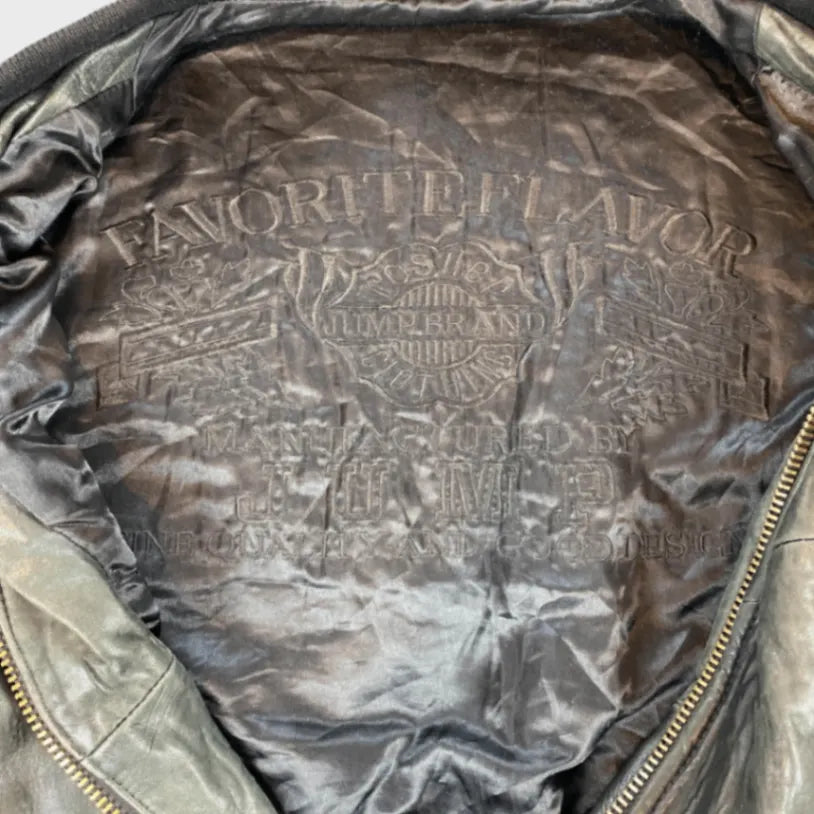 Vintage Leather Jacket | XL