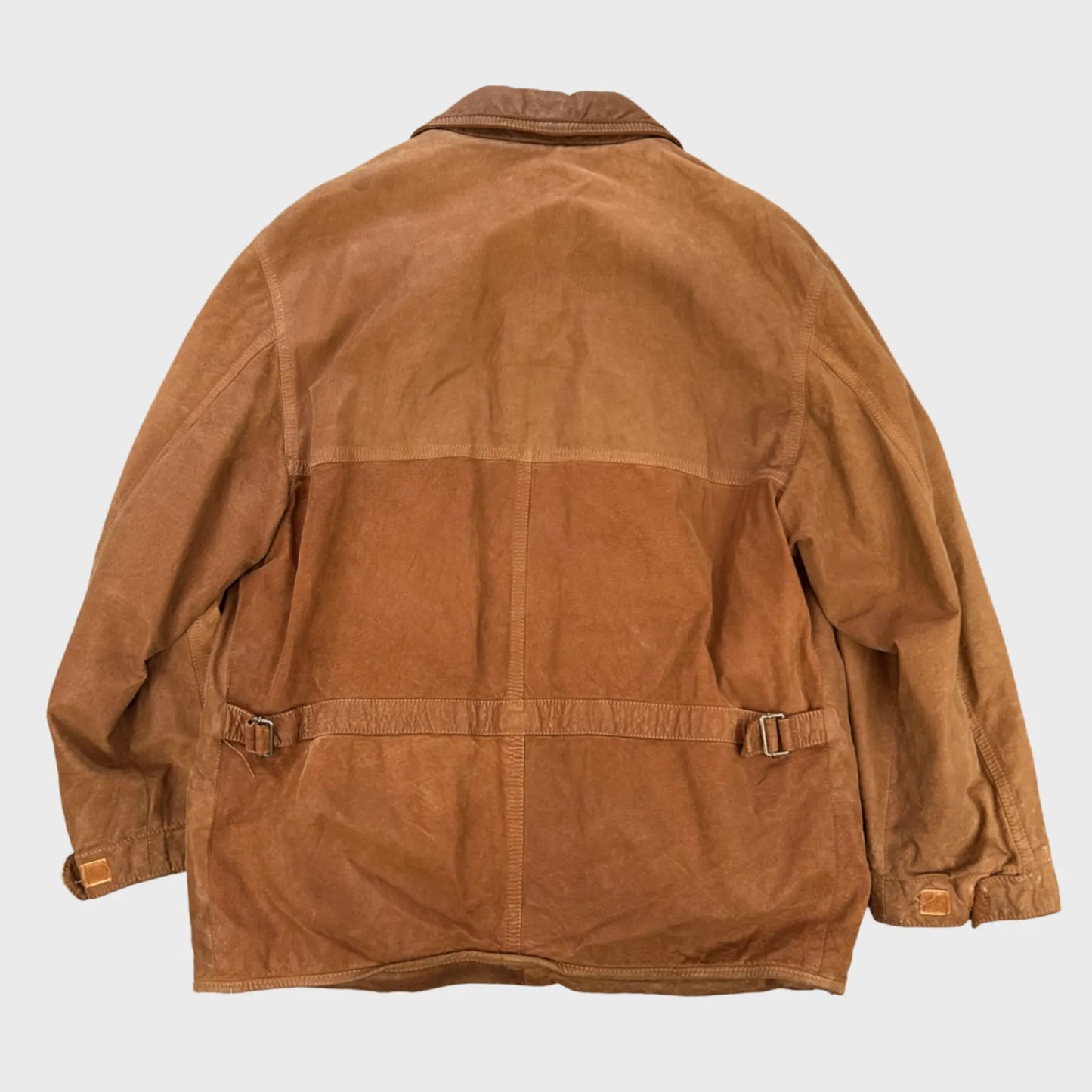 Vintage Leather Coat | XL