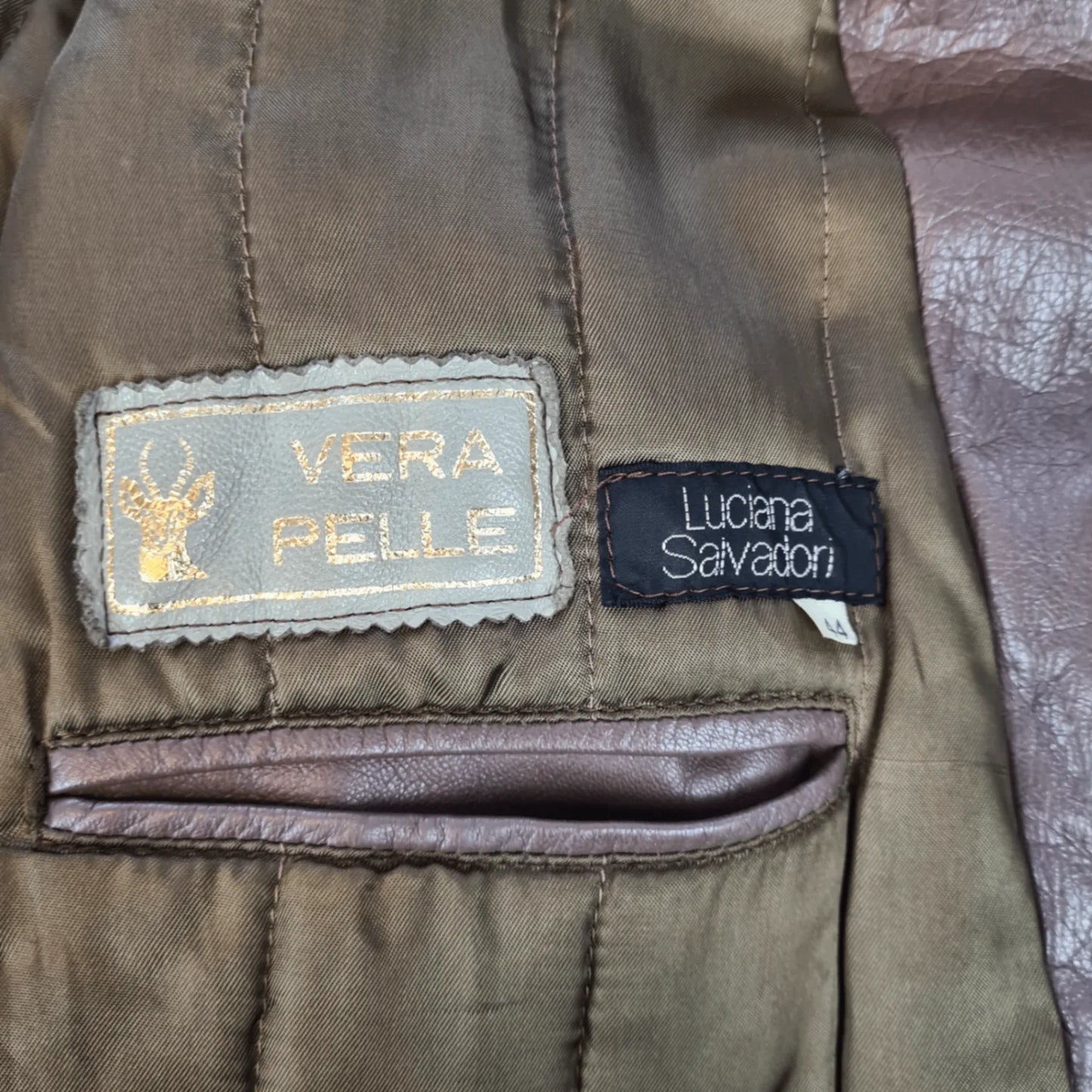 Vintage Leather Jacket | S
