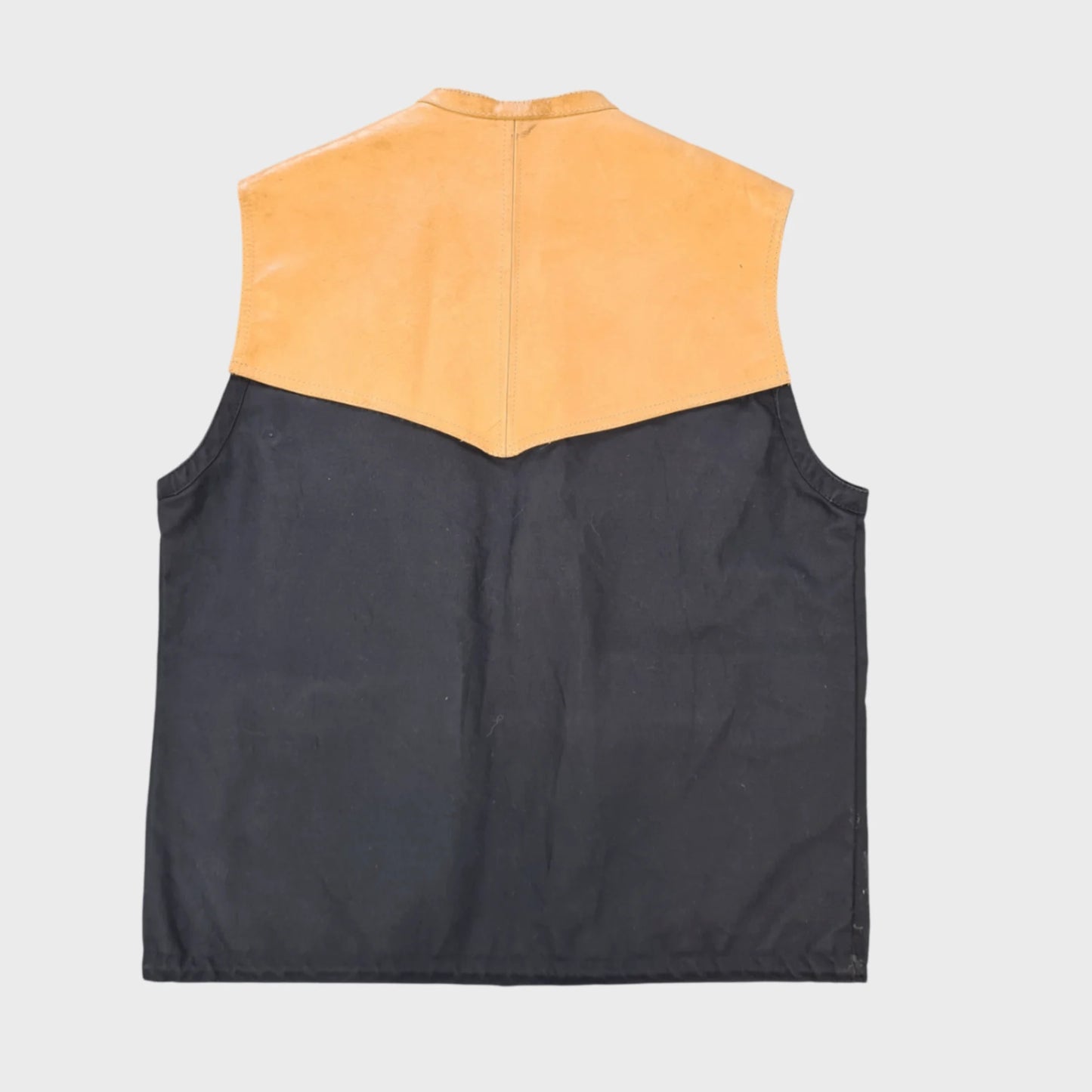 Vintage Anoralp Leather Vest | S
