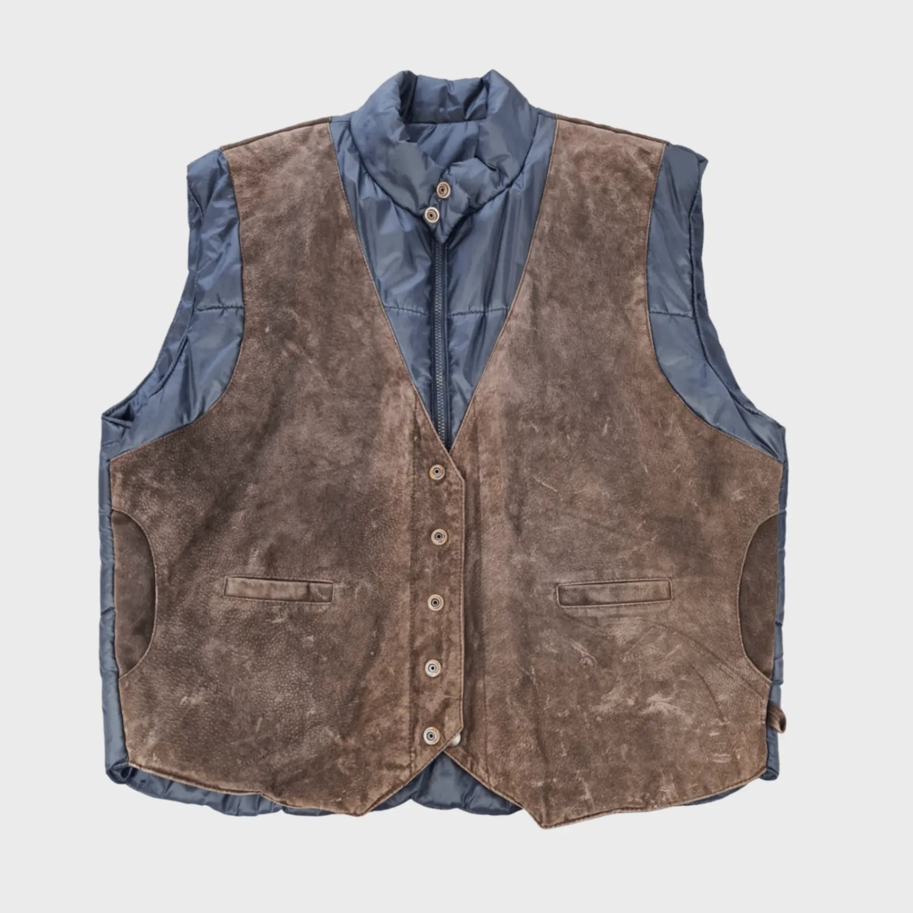 Vintage Leather Vest | M