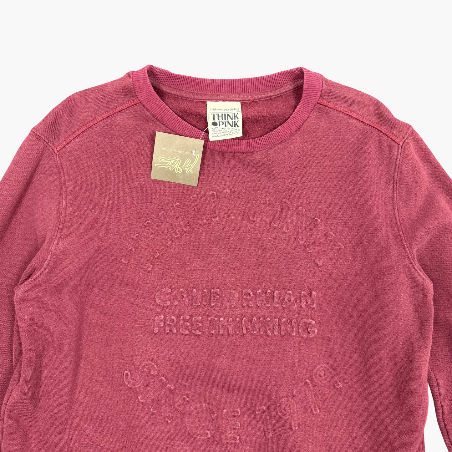 Vintage Think Pink Sweatshirt | S