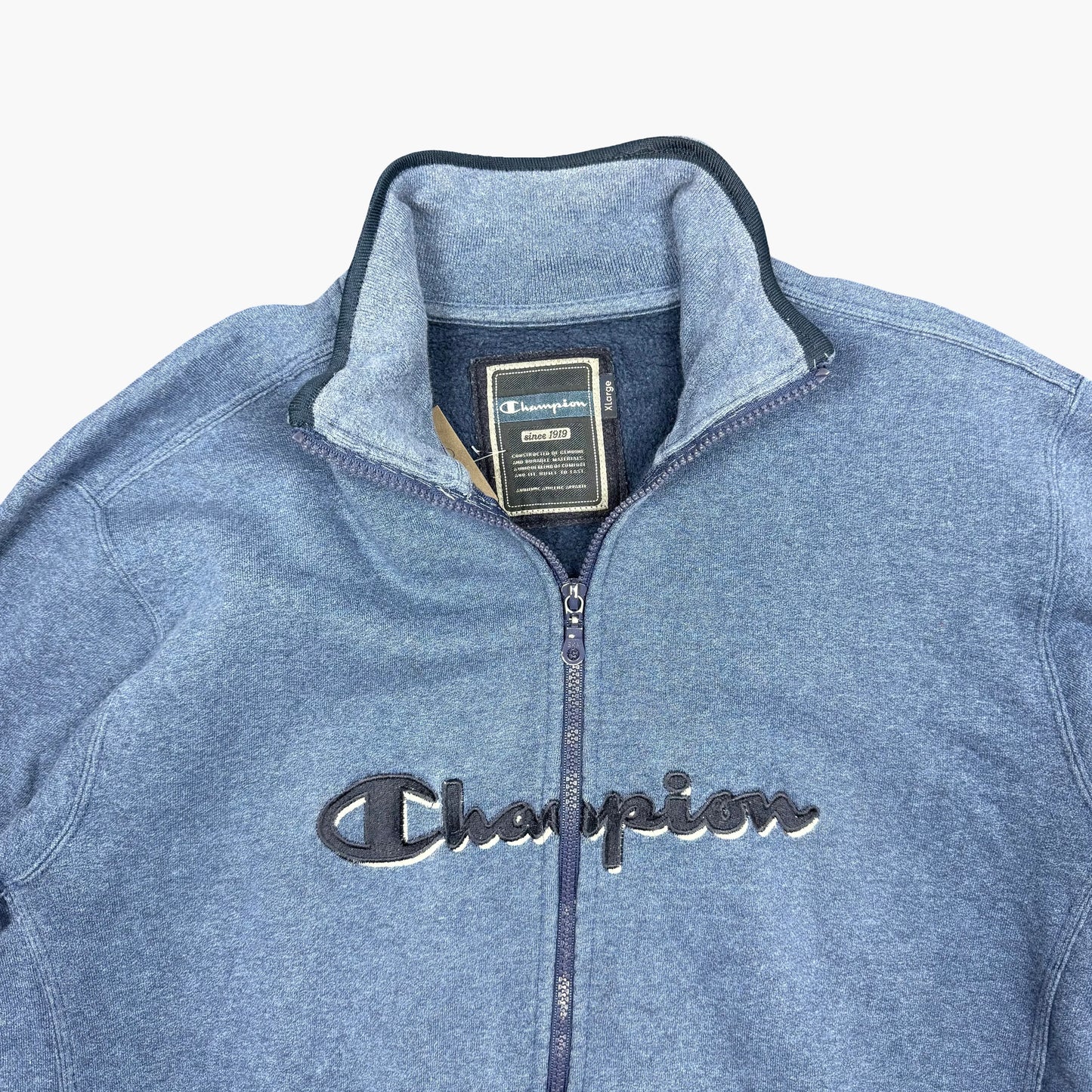 Vintage Champion Zip-up Sweatshirt | M