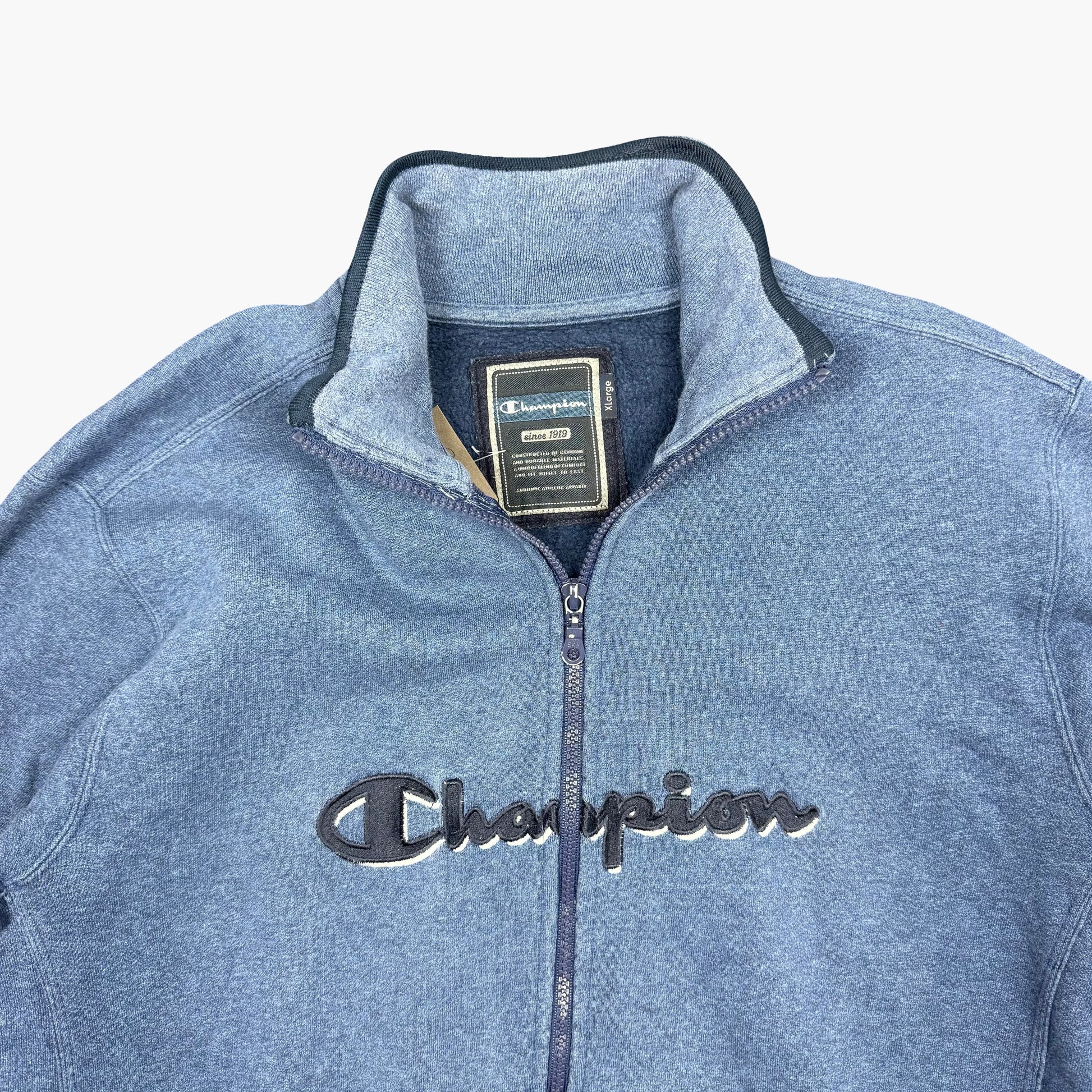 Vintage Champion Zip-up Sweatshirt | M