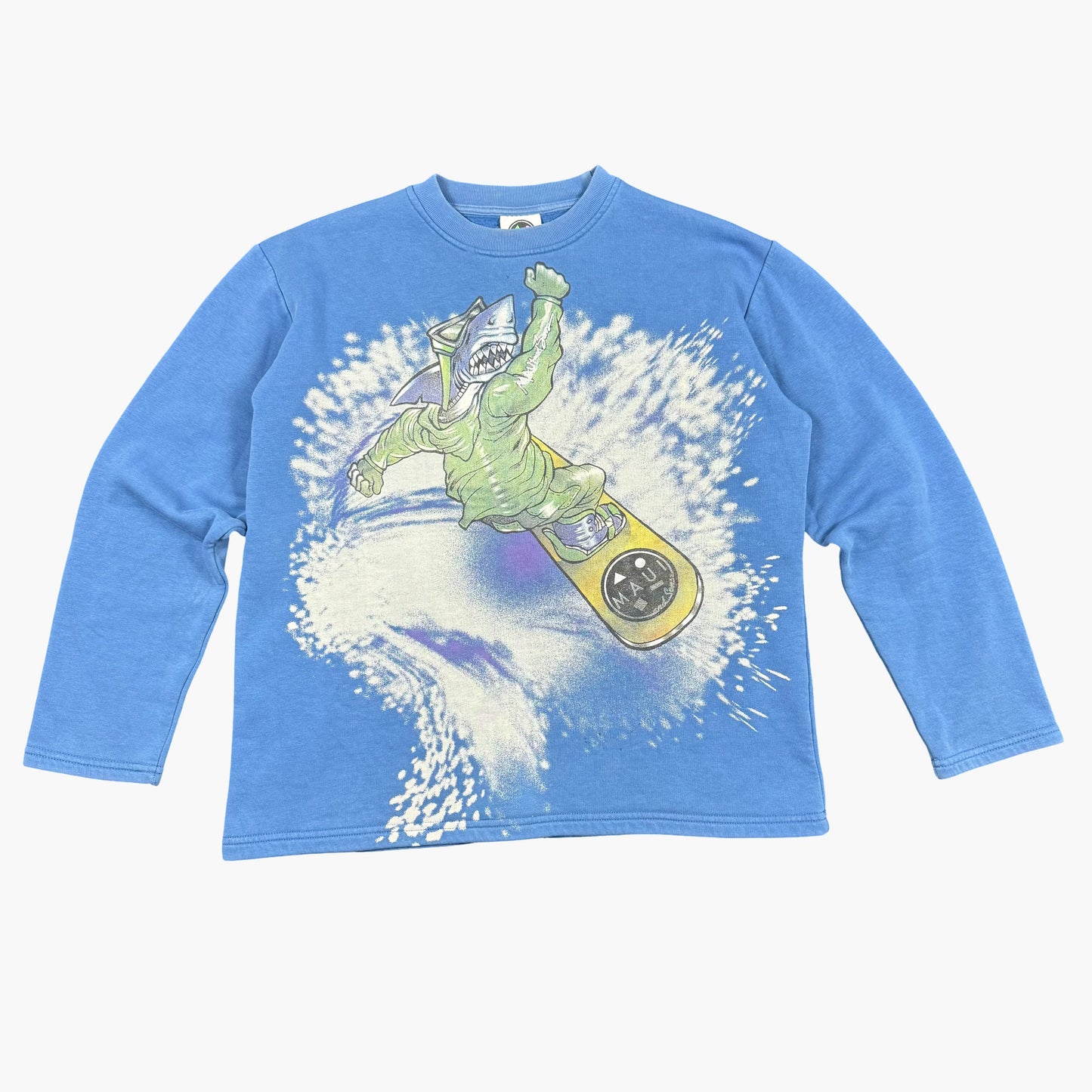 Vintage Maui Long Sleeve Graphic Sweatshirt | S