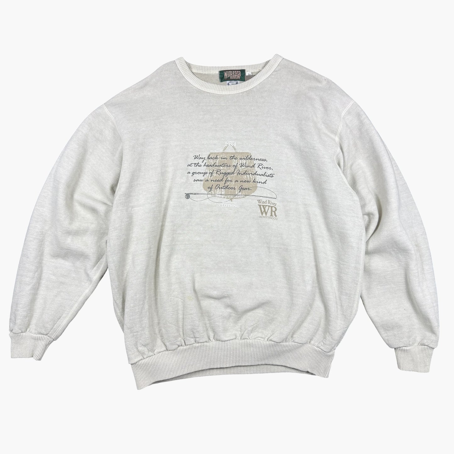 Vintage Wind River Sweatshirt | XL