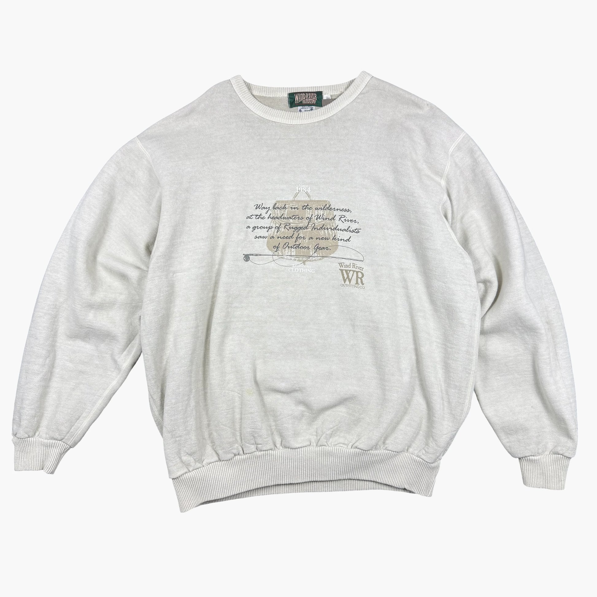 Vintage Wind River Sweatshirt | XL