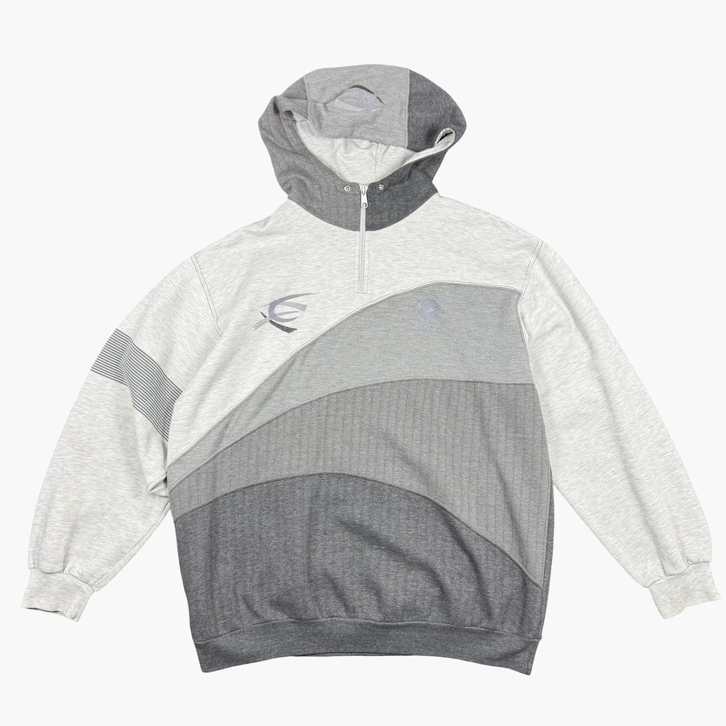 Vintage Lotto Hooded Sweatshirt | XL