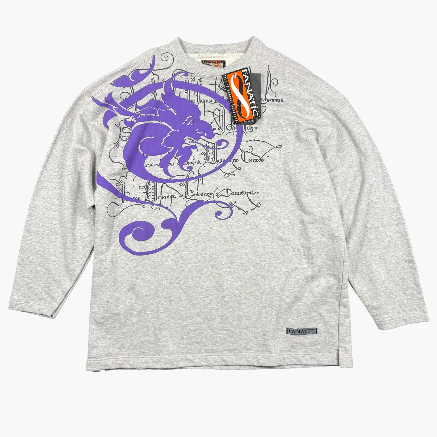 Vintage Fanatic Deadstock Long Sleeve Sweatshirt | XXL