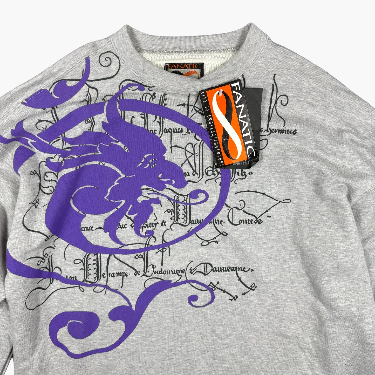 Vintage Fanatic Deadstock Long Sleeve Sweatshirt | XXL