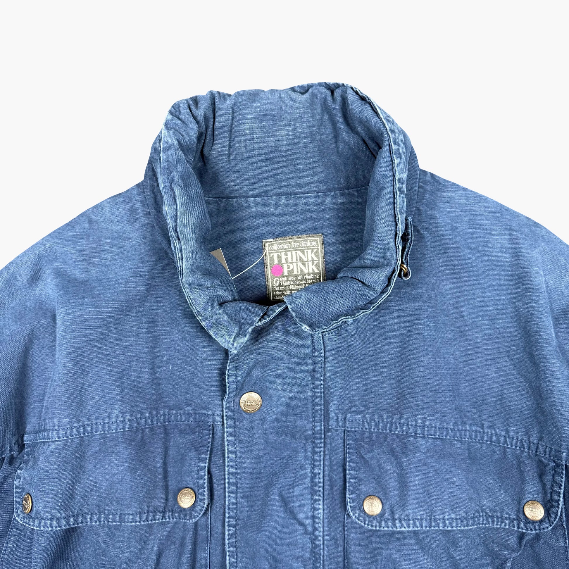 Vintage Think Pink Utility Jacket | L