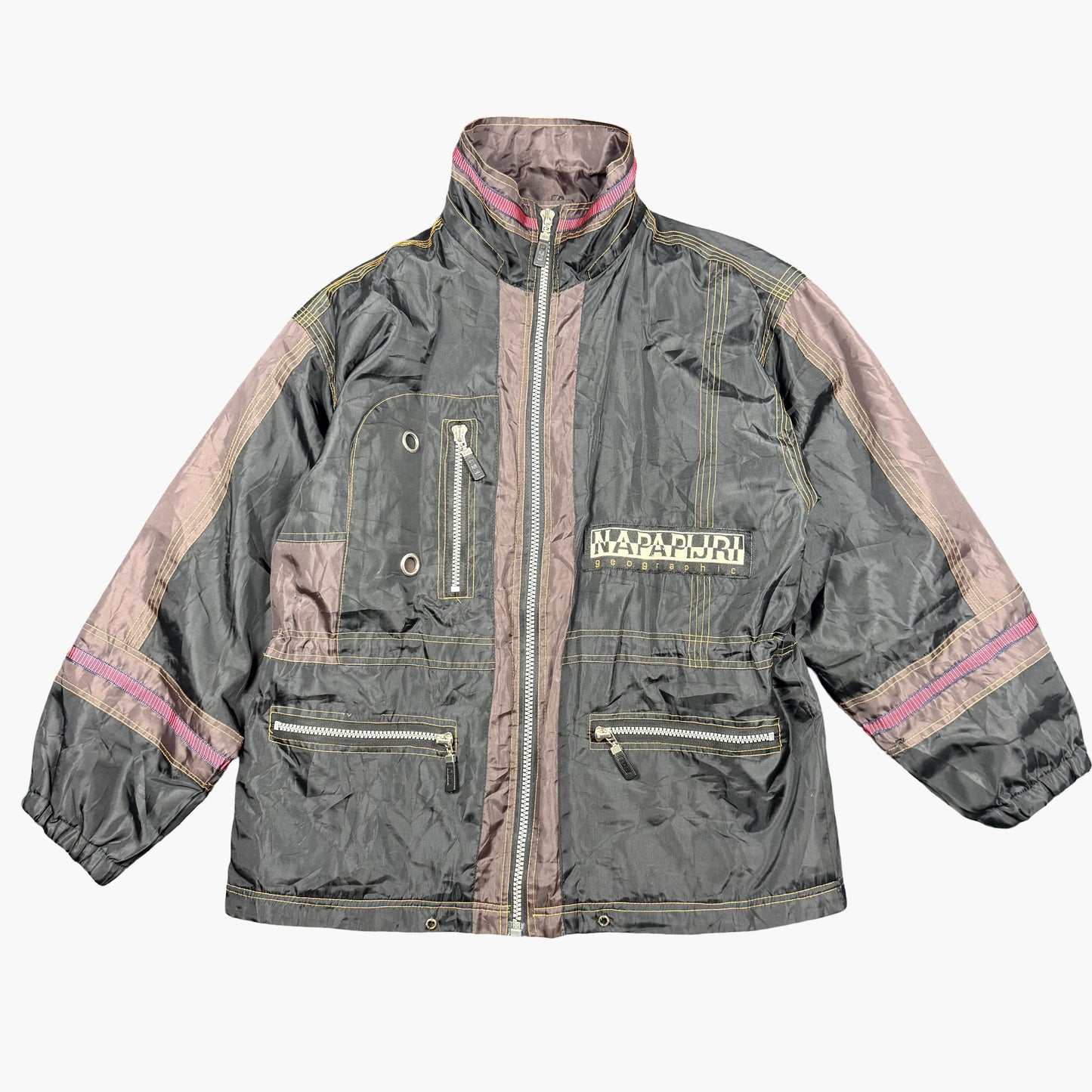 Vintage Napapijri Windbreaker Jacket | XL