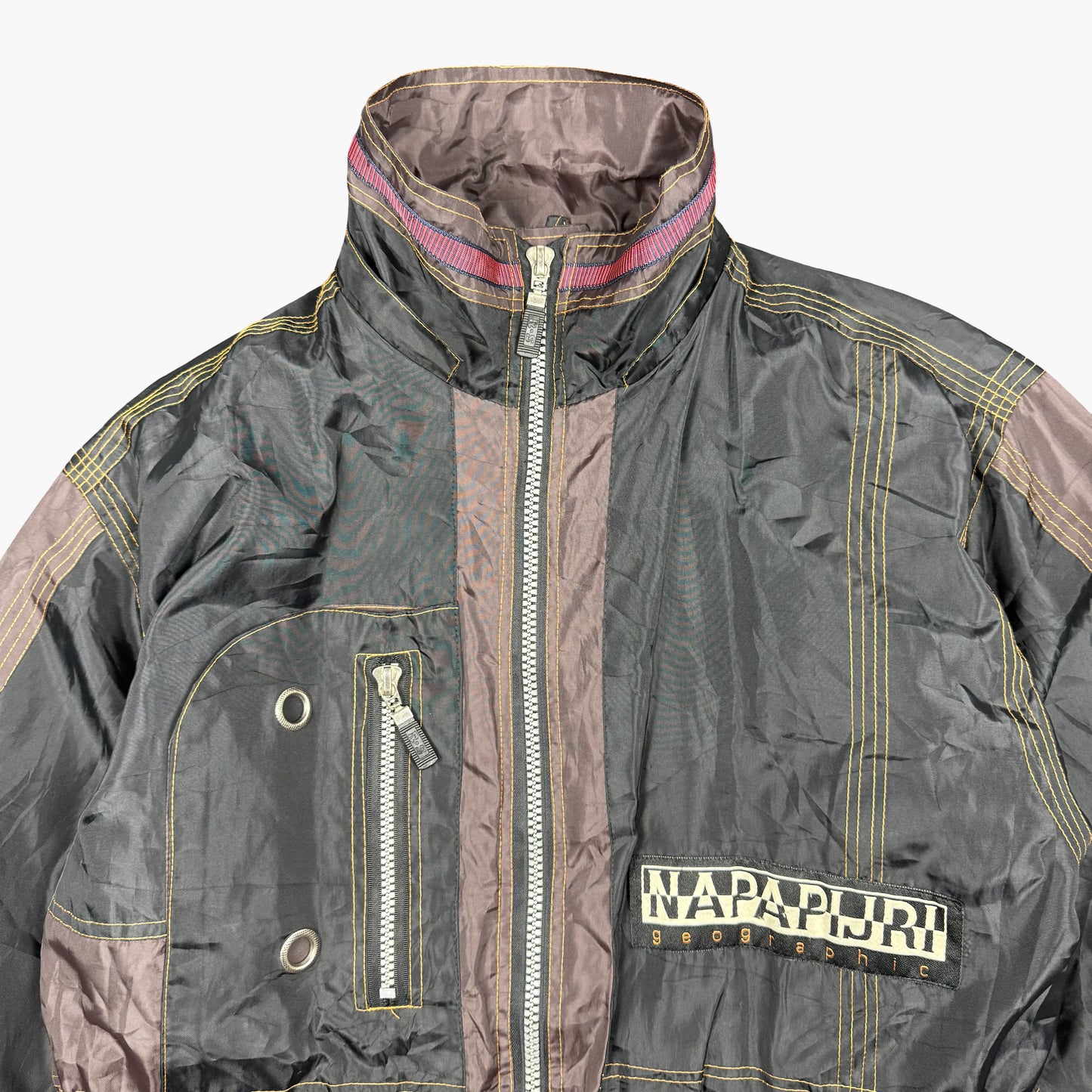 Vintage Napapijri Windbreaker Jacket | XL