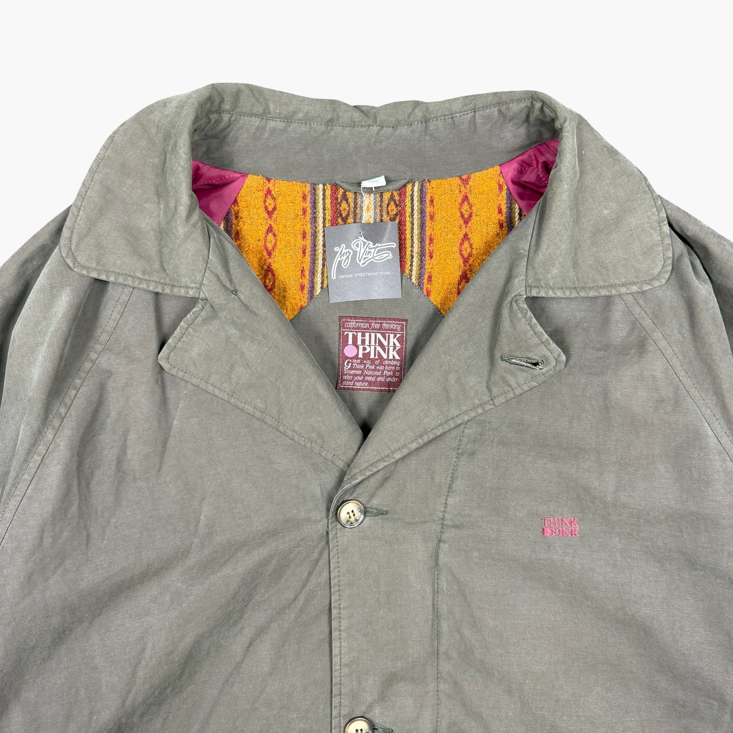 Vintage Think Pink Jacket | XL