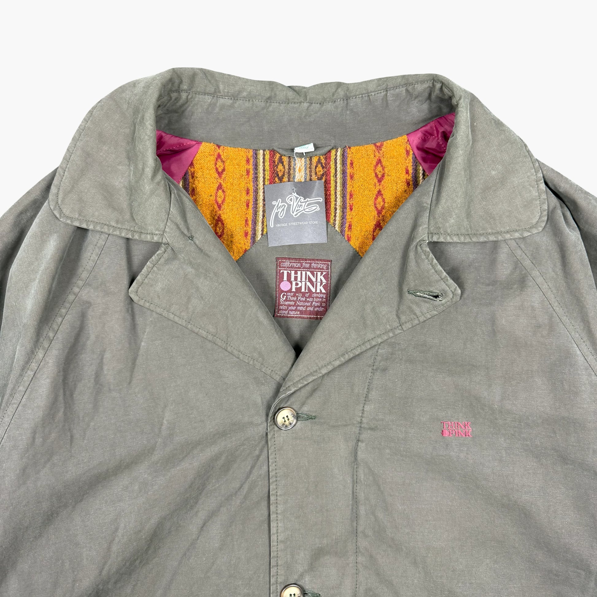 Vintage Think Pink Jacket | XL