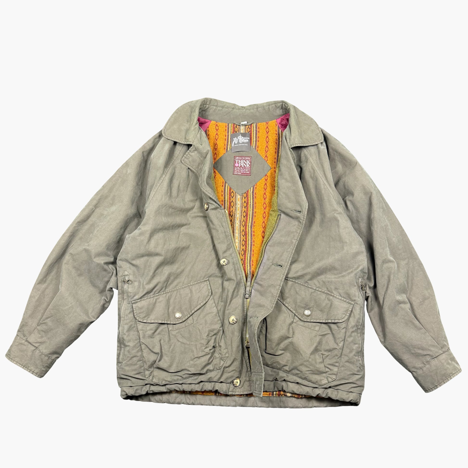 Vintage Think Pink Jacket | XL