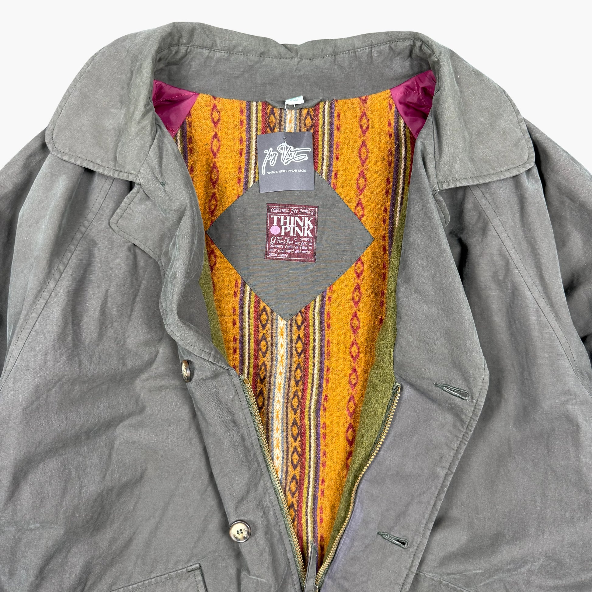 Vintage Think Pink Jacket | XL