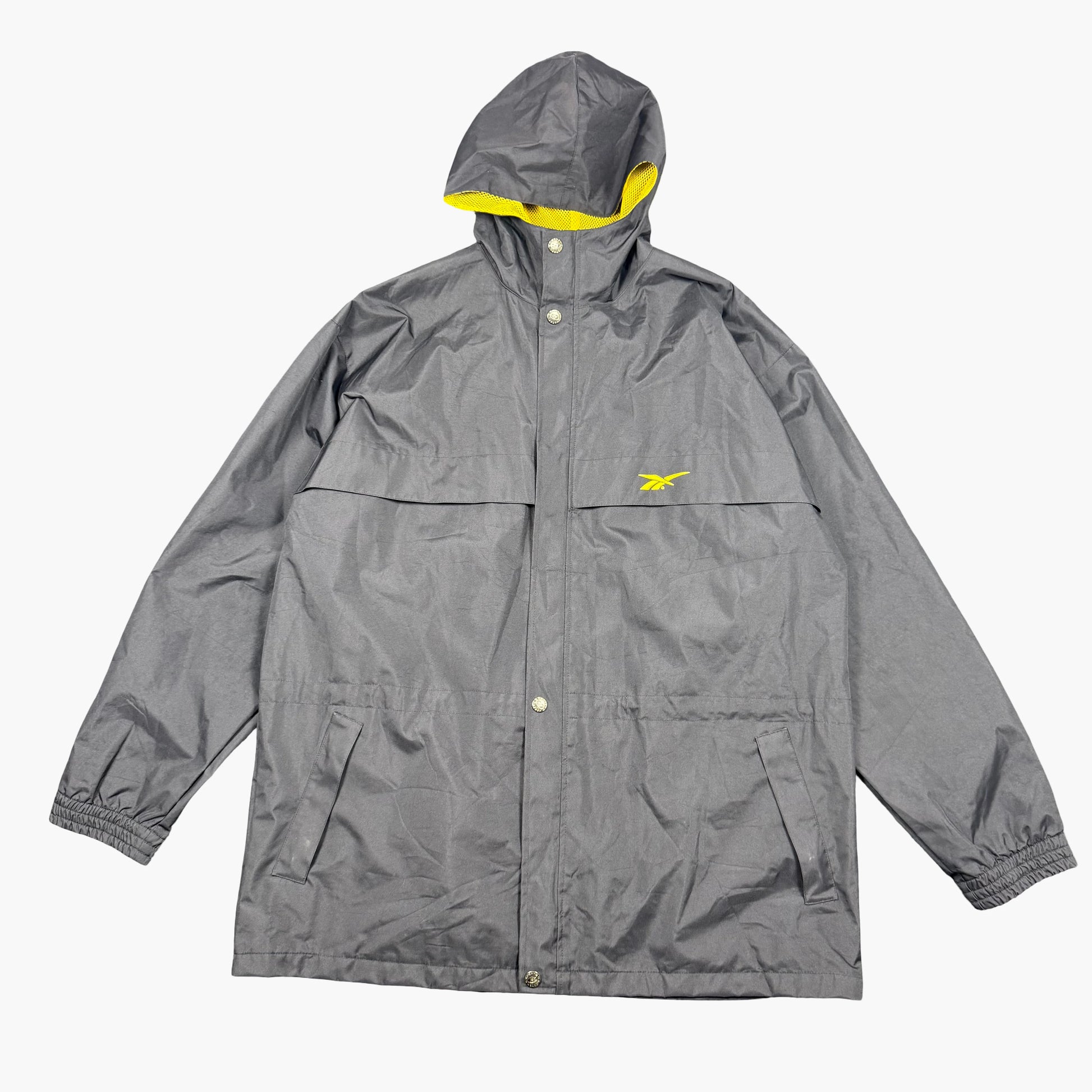 Vintage Reebok Hooded Jacket | XXL