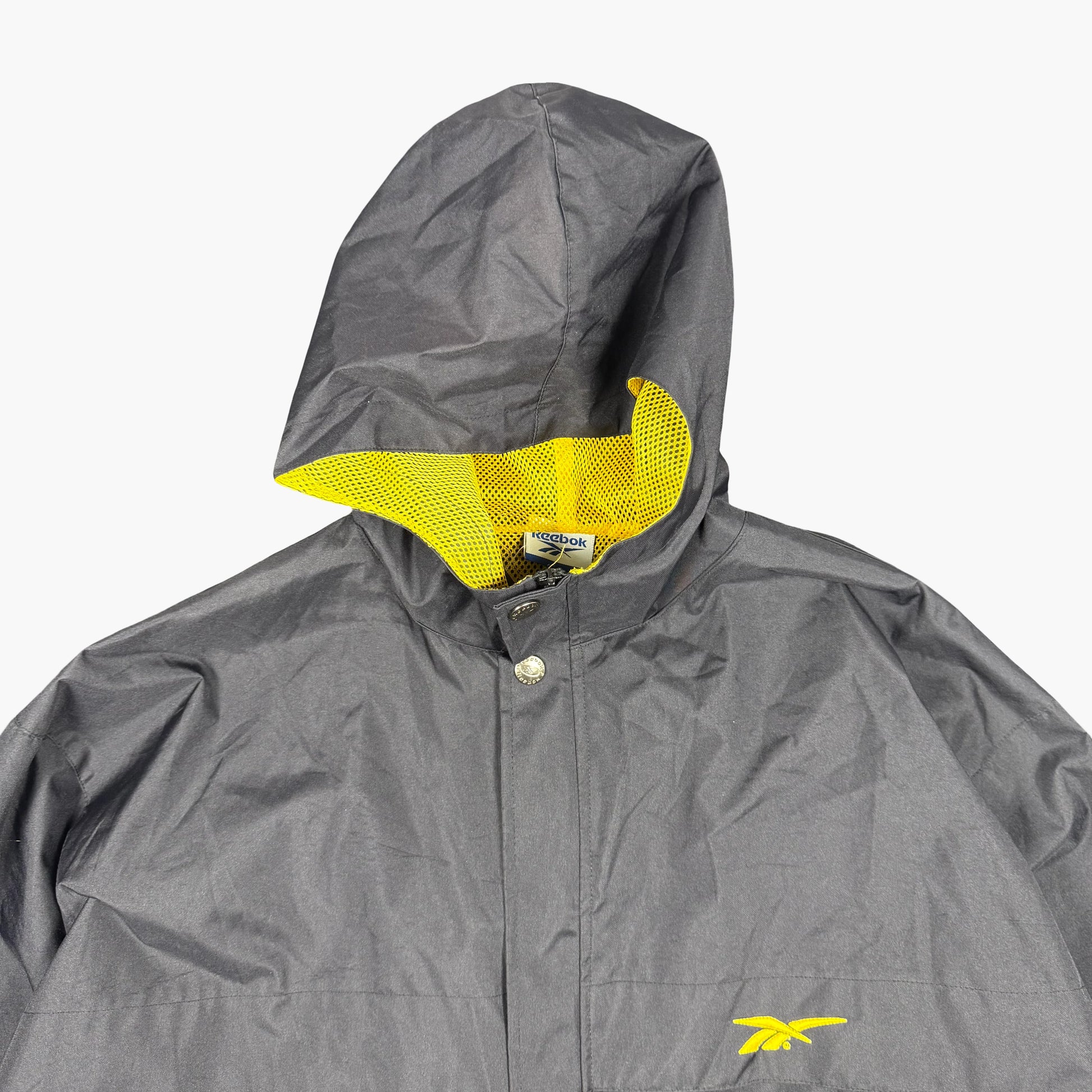 Vintage Reebok Hooded Jacket | XXL