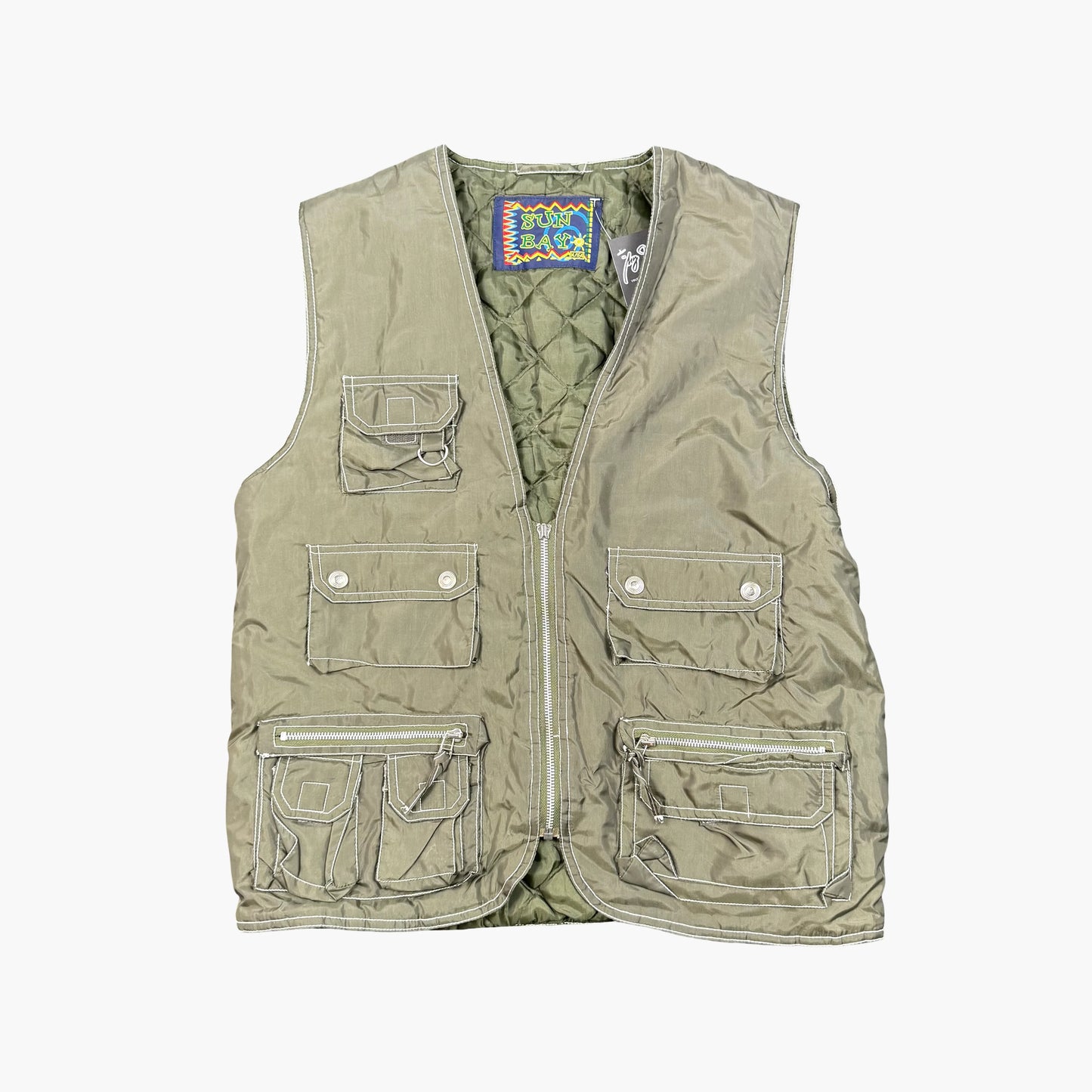 Vintage Sun Baby Utility Vest | XS