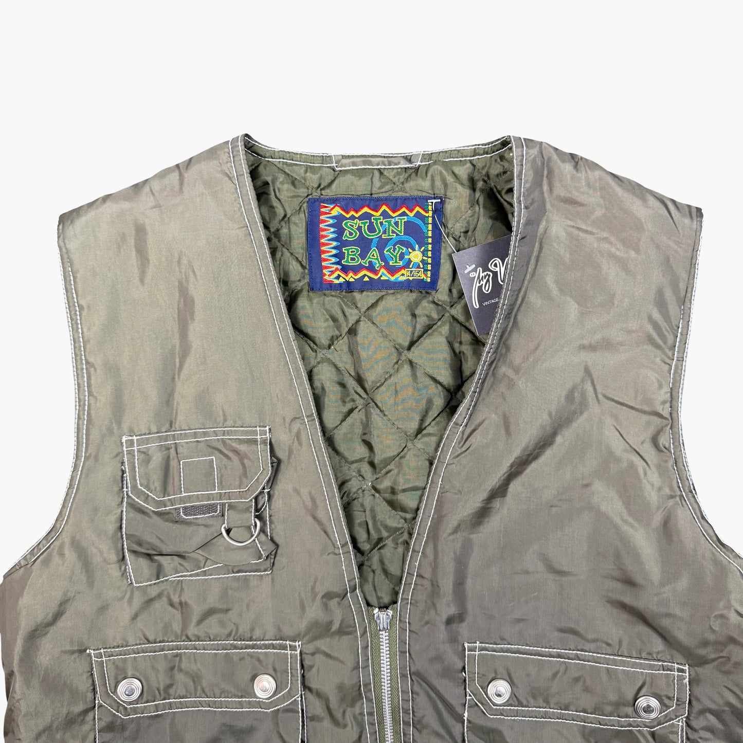 Vintage Sun Baby Utility Vest | XS