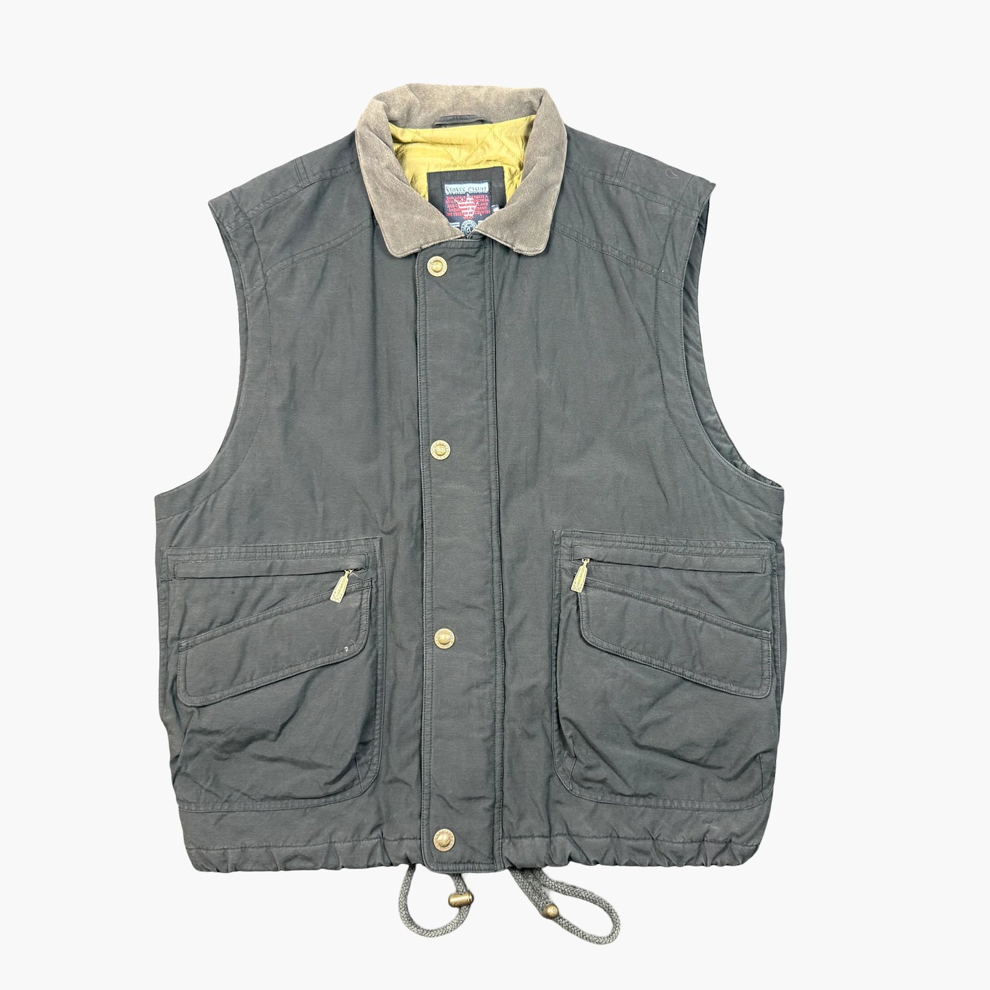 Vintage Stones Casual Vest | L
