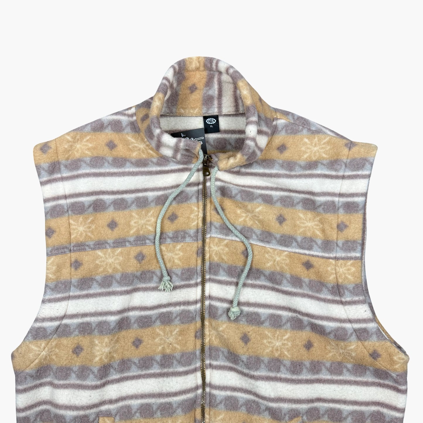Vintage Fleece Vest | XL