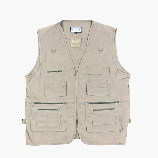 Vintage Blujack Utility Vest | L