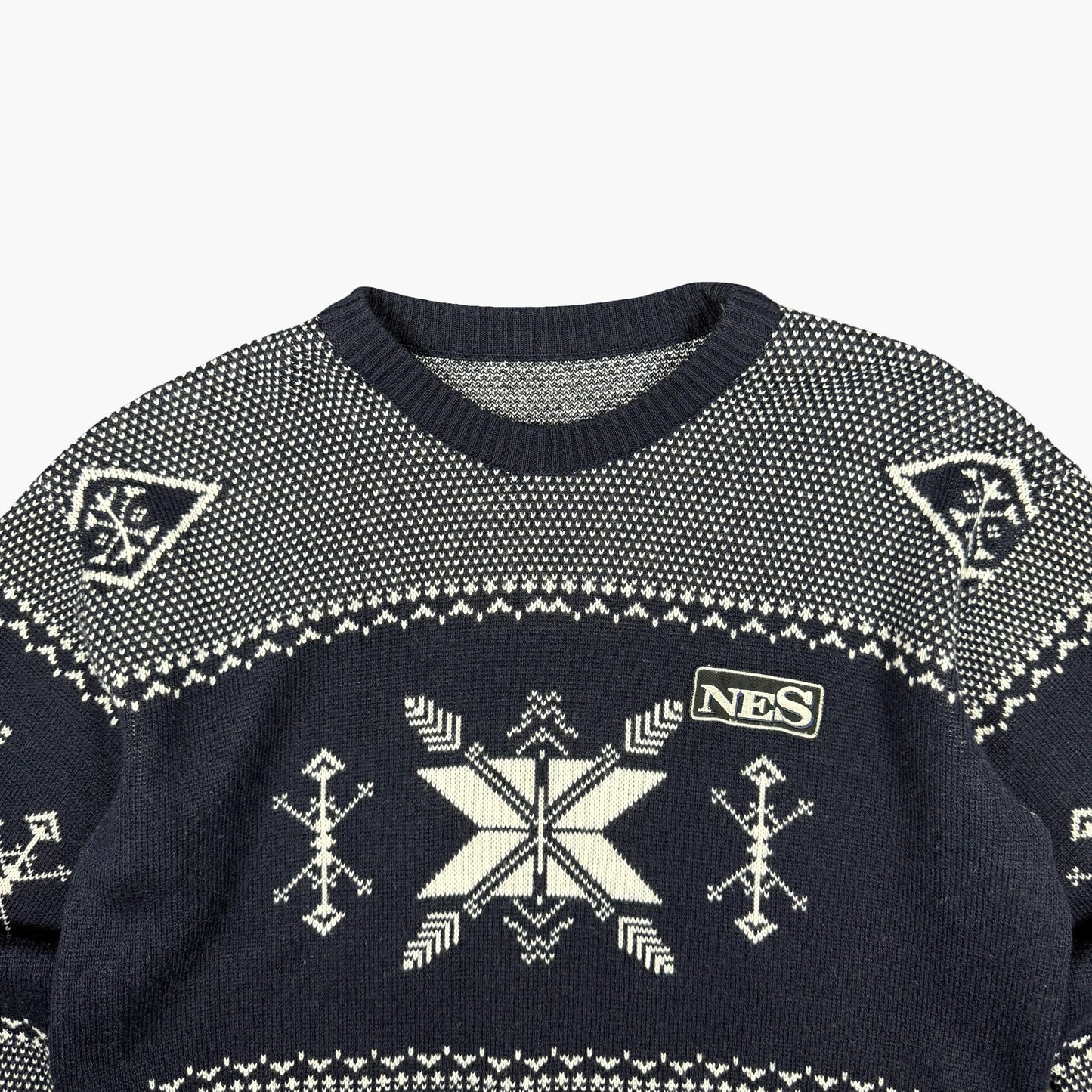 Vintage NES Sweater | L