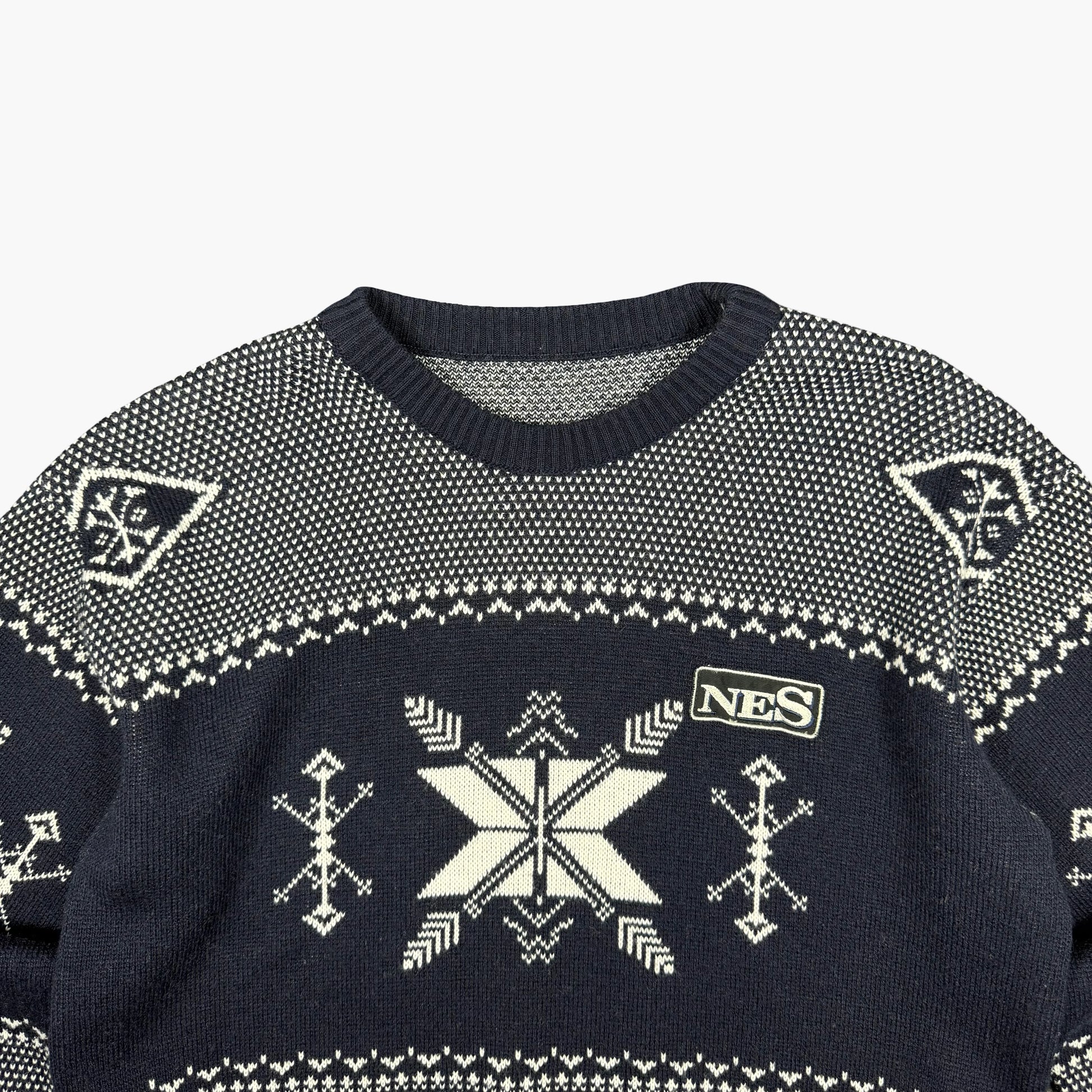 Vintage NES Sweater | L