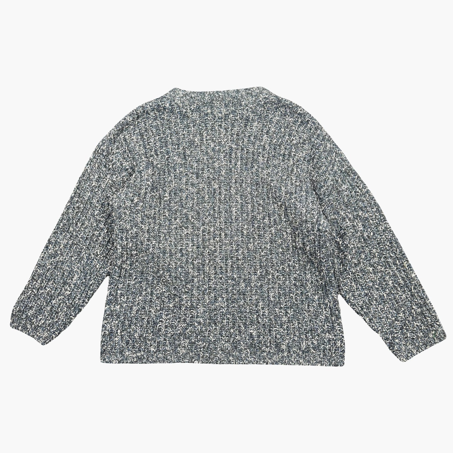 Vintage Green Leaves Sweater | M