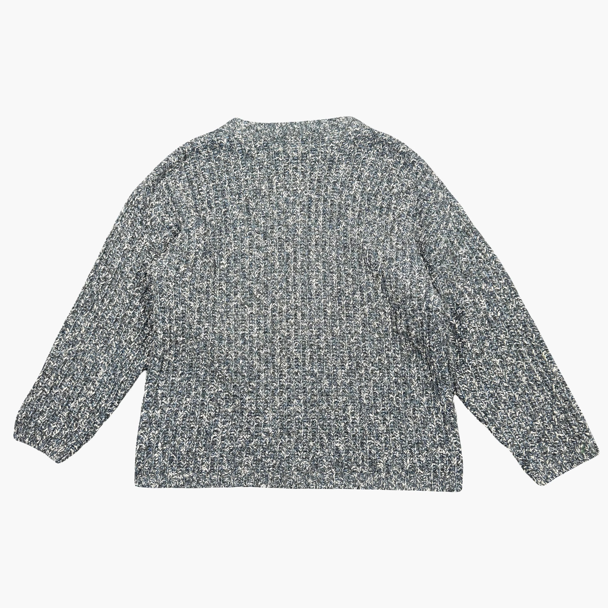 Vintage Green Leaves Sweater | M