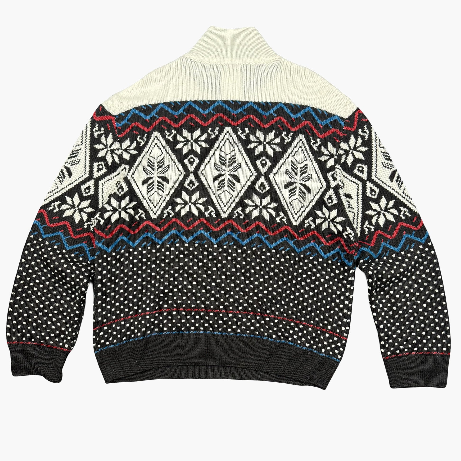 Vintage Half Zip Sweater | L