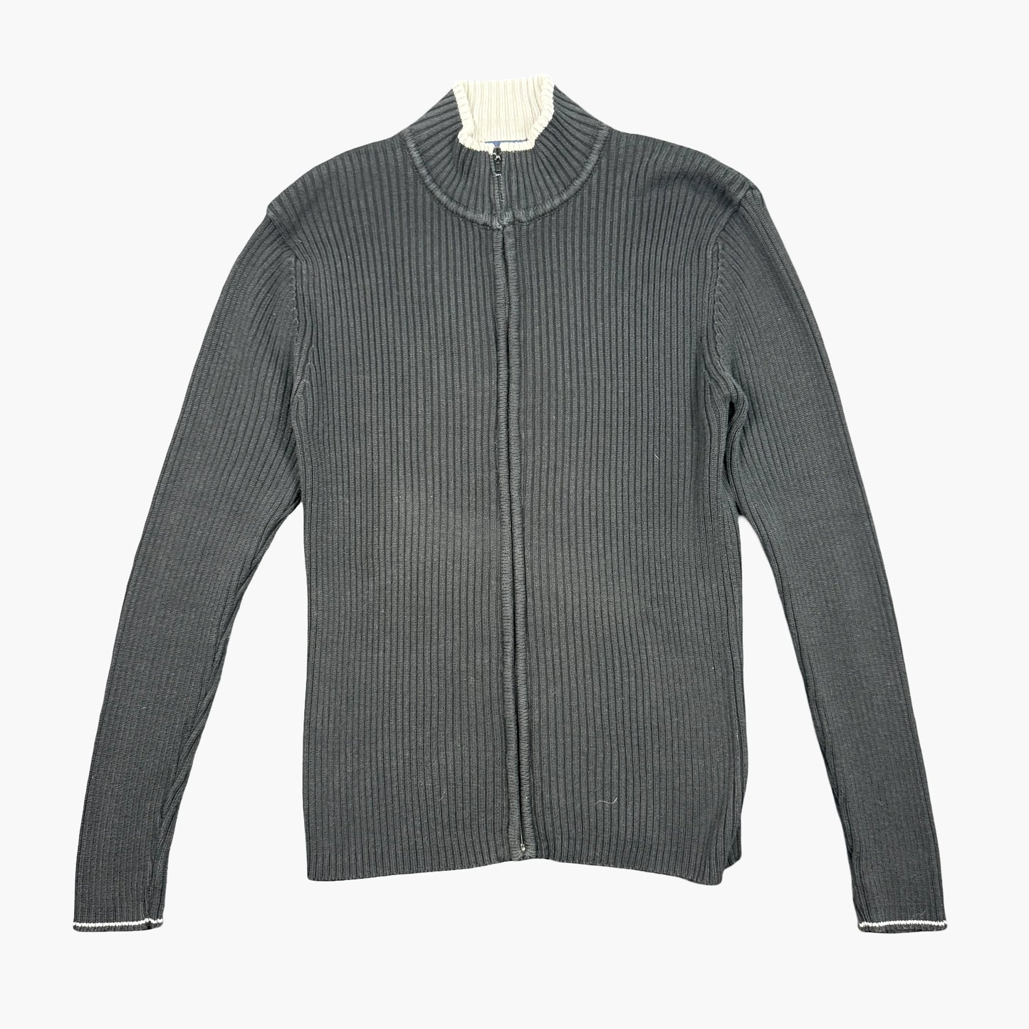 Vintage JP Casual Zip-up Cardigan | XS