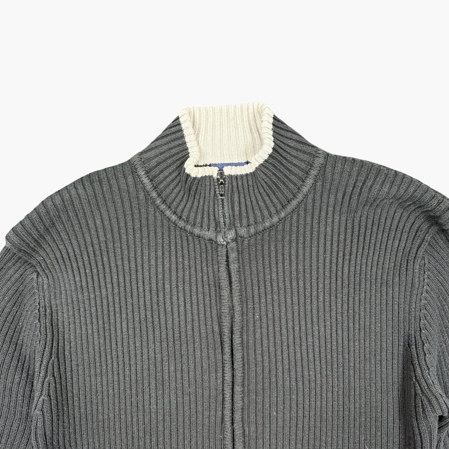 Vintage JP Casual Zip-up Cardigan | XS