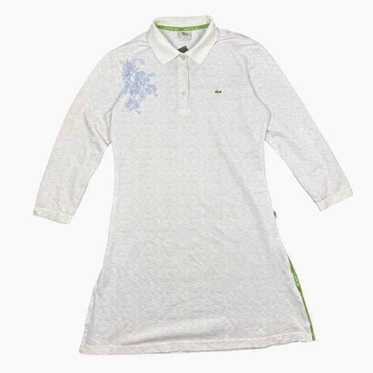 Vintage Lacoste Long-sleeve Polo Dress | S