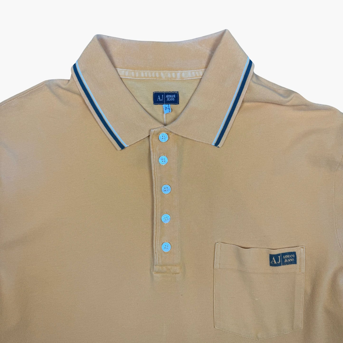 Vintage Armani Jeans Polo Shirt | S