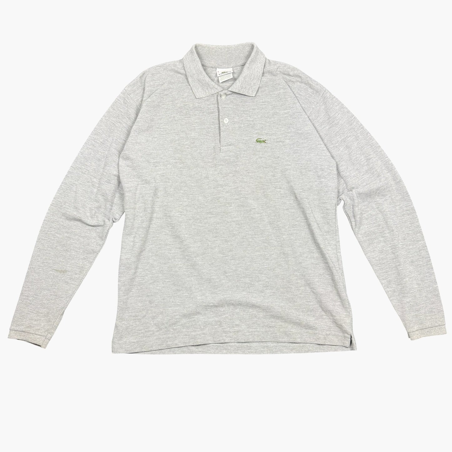 Vintage Lacoste Long-sleeve Polo Shirt | S